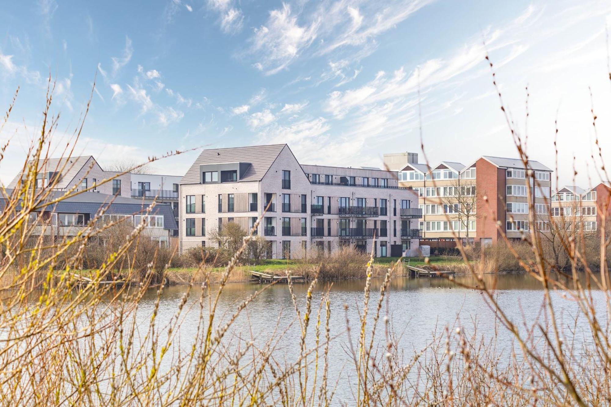 Ferienwohnung Ankerplatz No 7 Mit Blick Auf Den See Nordstrand Exterior photo